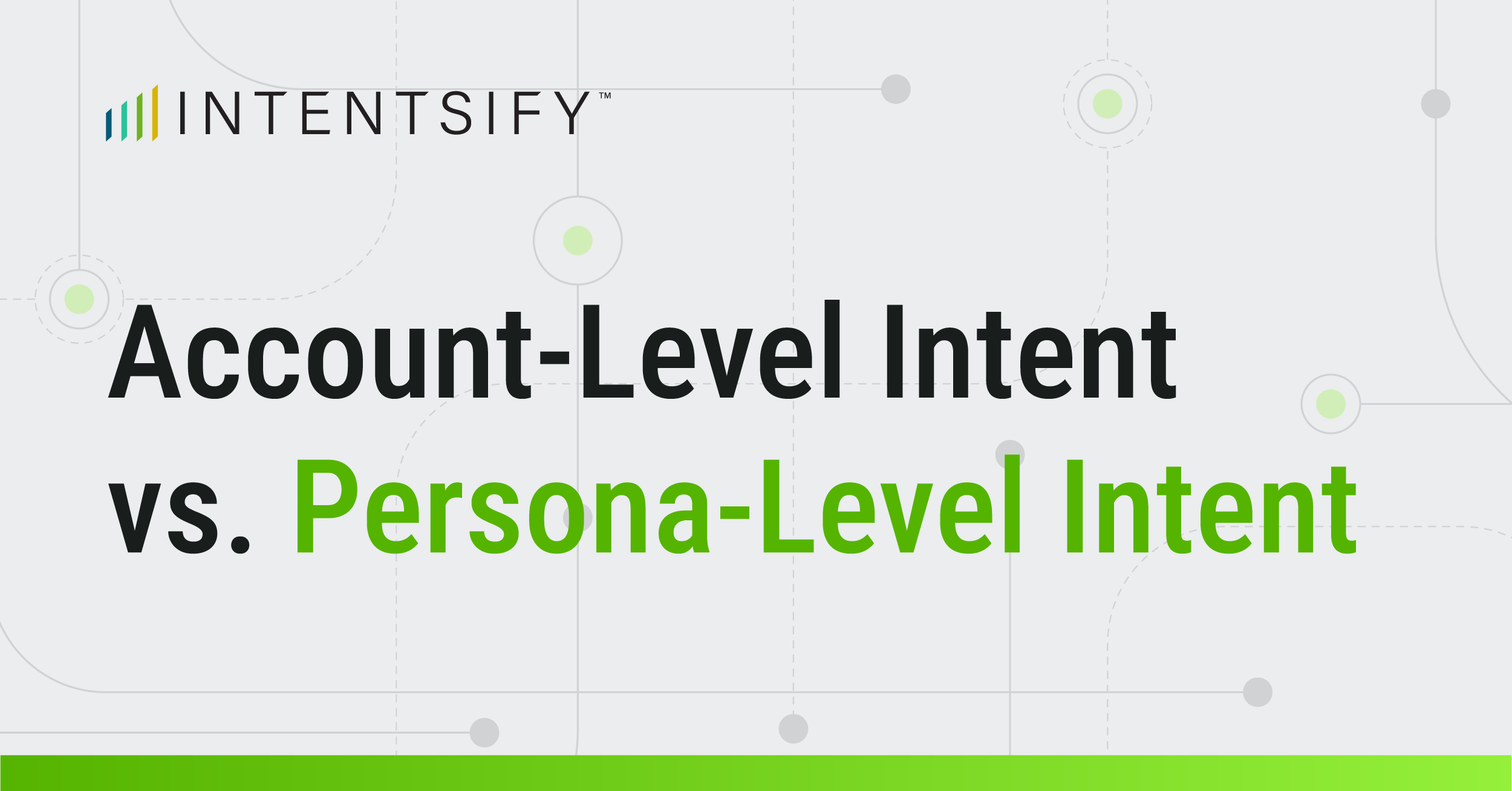 Account-Level Intent vs. Persona-Level Intent: Navigating the Future of B2B Marketing