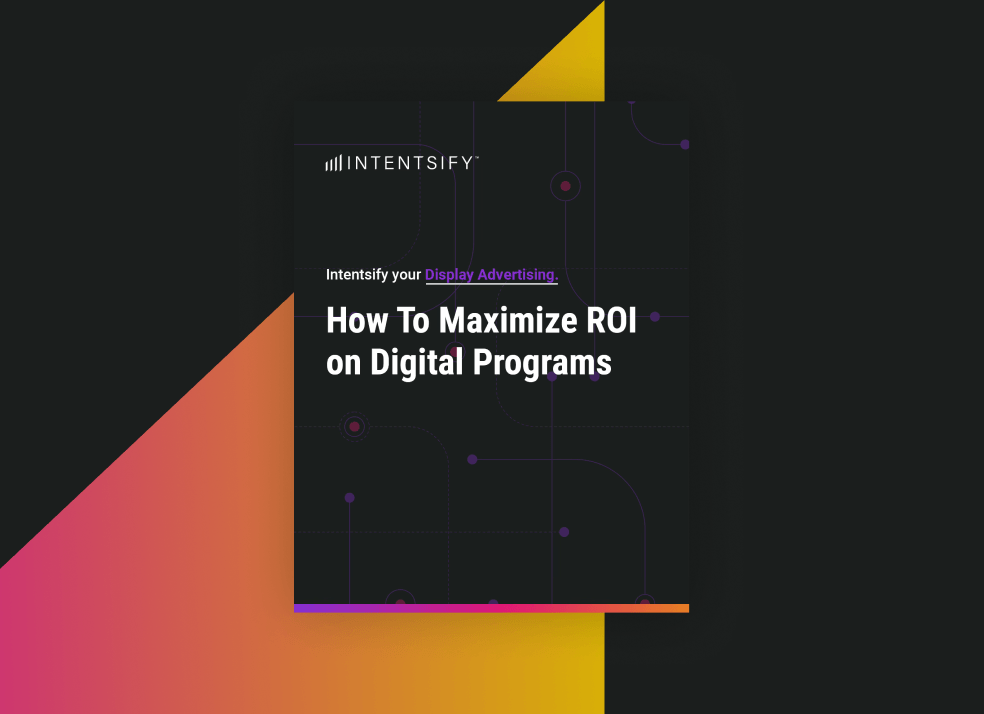 Intesify Example How To Maximize ROI on Digital Programs - Intentsify