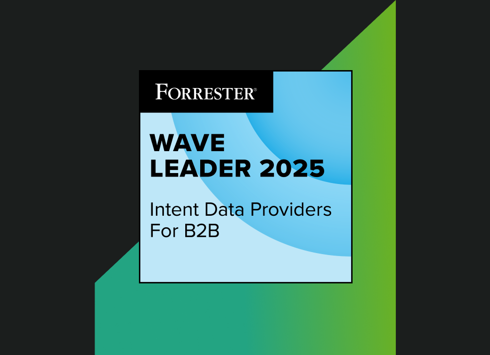 Intentsify named Leader in B2B Intent Data Forrester Wave