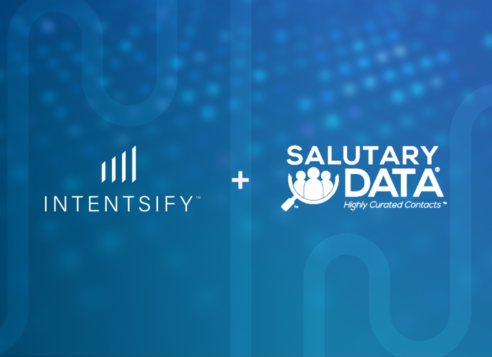 Intentsify Solidifies their Vision and Leadership with Salutary Data Acquisition, Second Strategic Deal Following Five by Five
